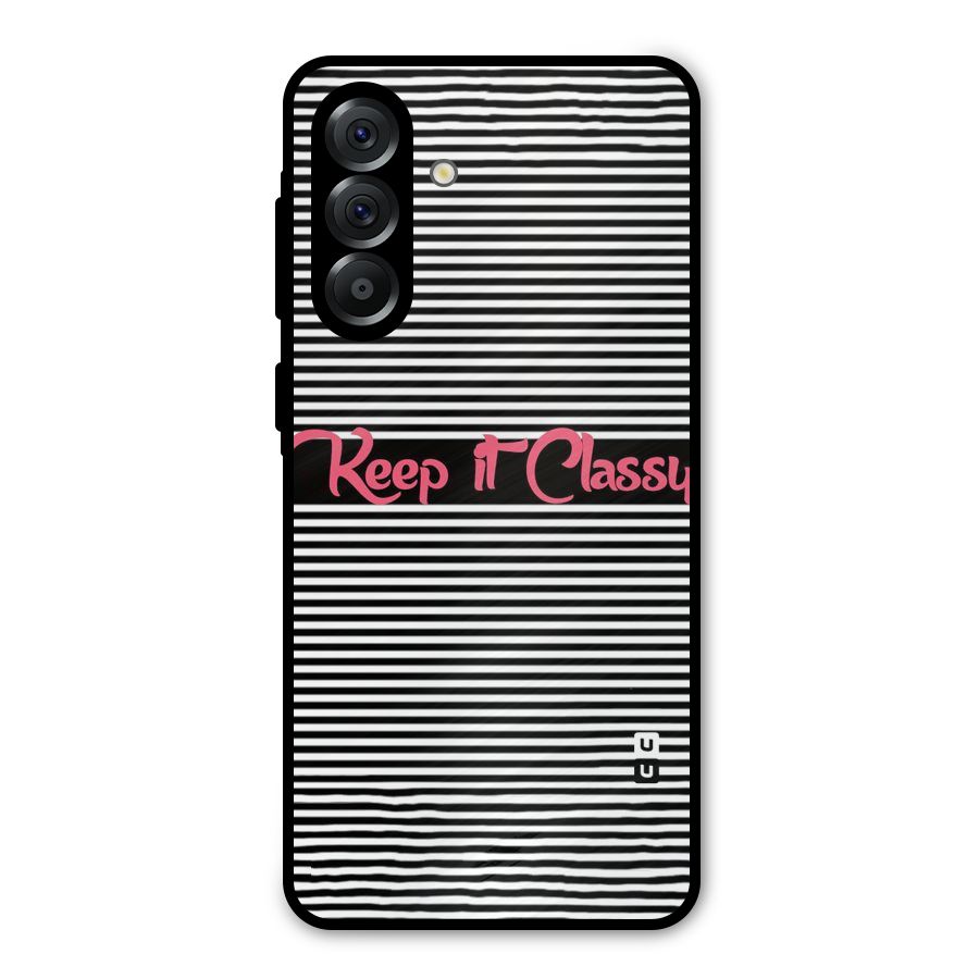 Keep It Classy Metal Back Case for Galaxy A36
