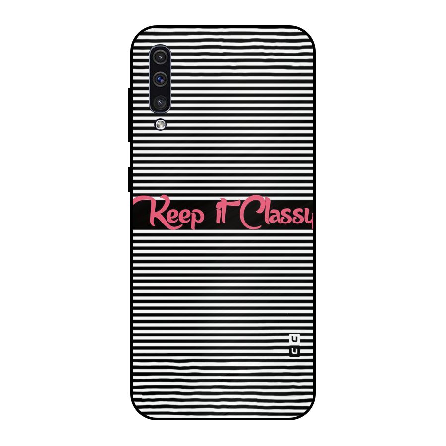 Keep It Classy Metal Back Case for Galaxy A50s