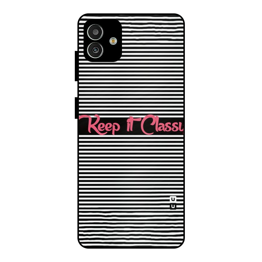 Keep It Classy Metal Back Case for Galaxy M13 5G