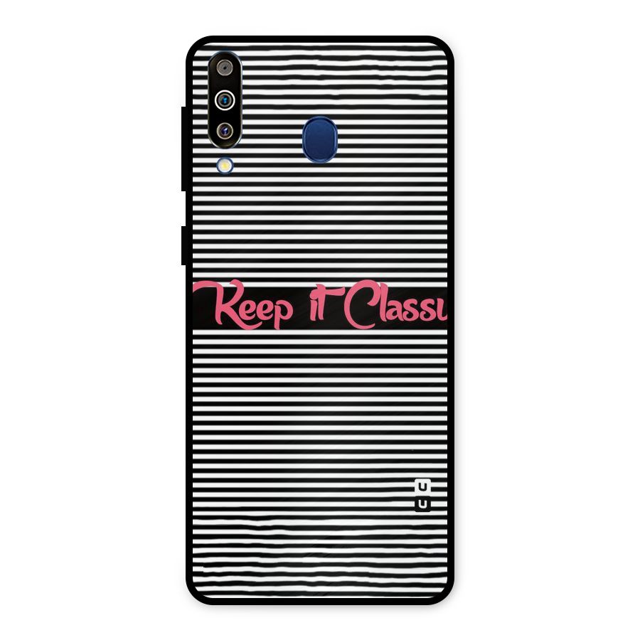 Keep It Classy Metal Back Case for Galaxy M30