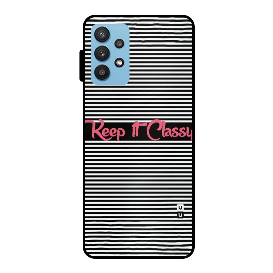Keep It Classy Metal Back Case for Galaxy M32 5G