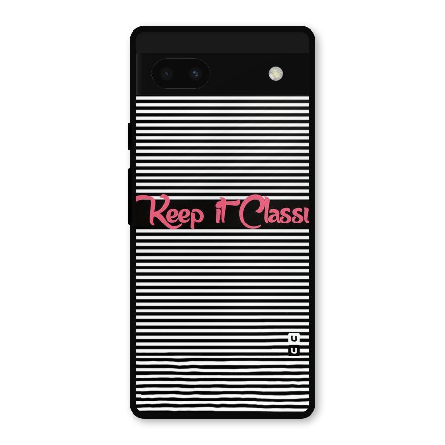 Keep It Classy Metal Back Case for Google Pixel 6a