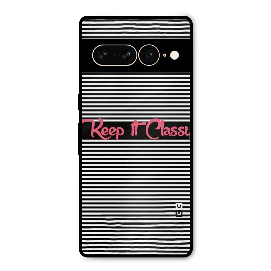 Keep It Classy Metal Back Case for Google Pixel 7 Pro