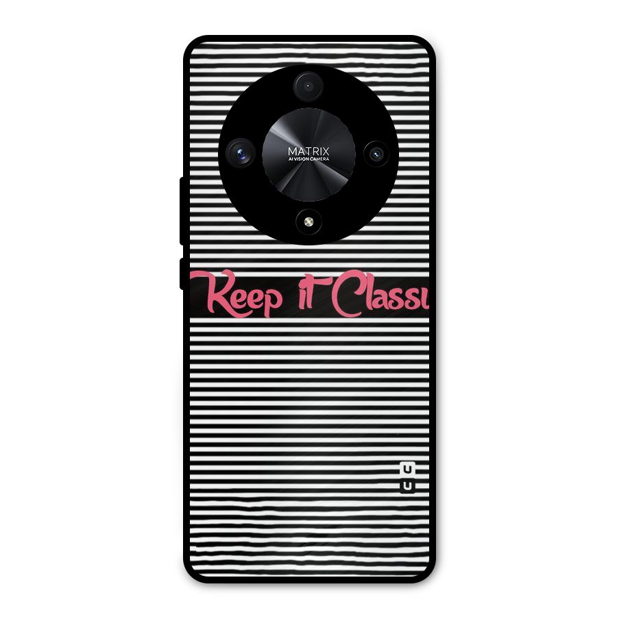 Keep It Classy Metal Back Case for Honor X9b