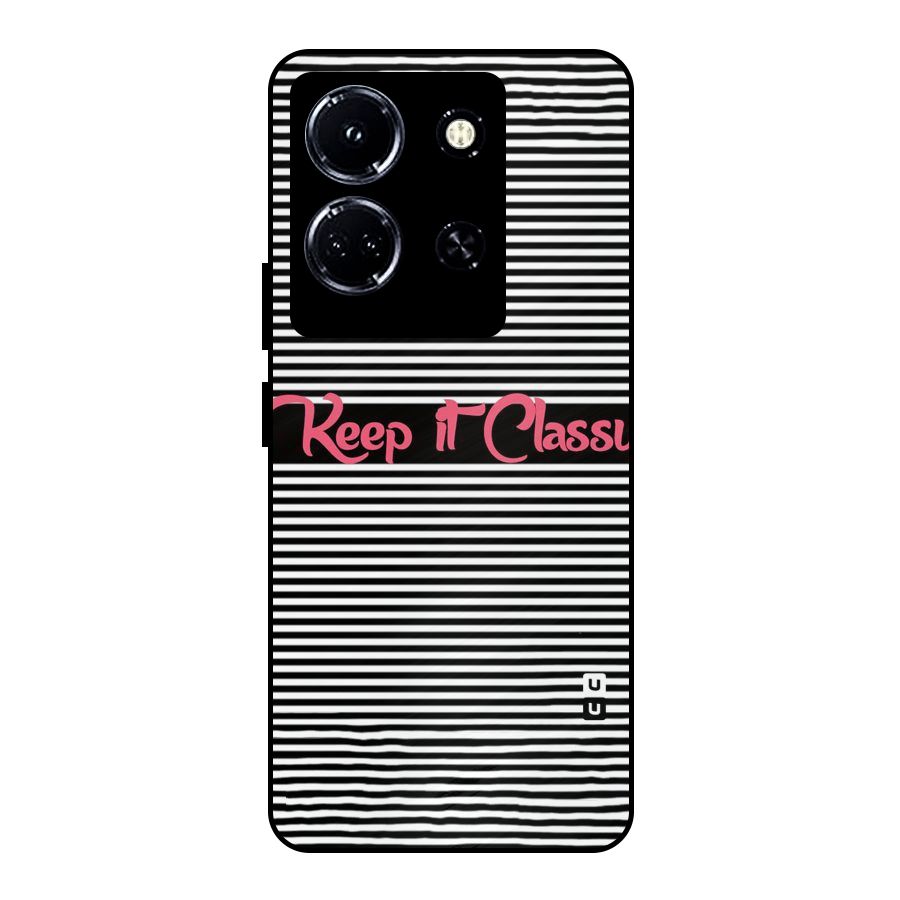 Keep It Classy Metal Back Case for Infinix Note 30 5G