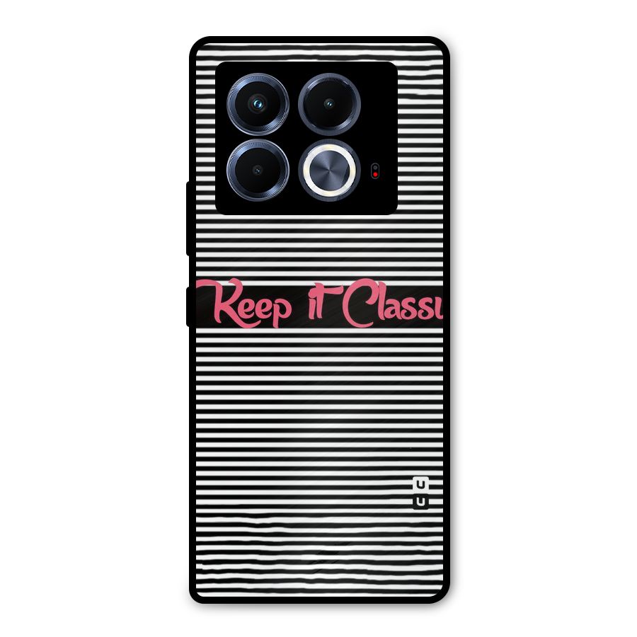 Keep It Classy Metal Back Case for Infinix Note 40 5G