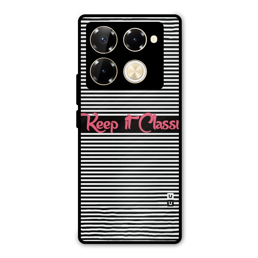 Keep It Classy Metal Back Case for Infinix Note 40 Pro