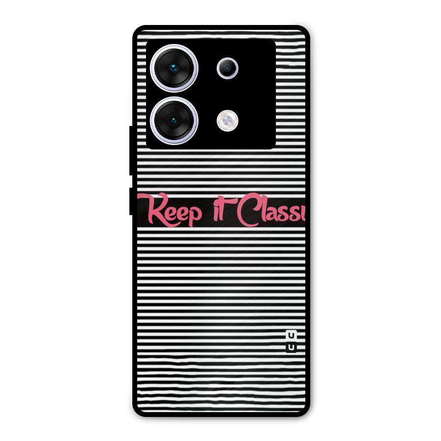 Keep It Classy Metal Back Case for Infinix Zero 30 5G