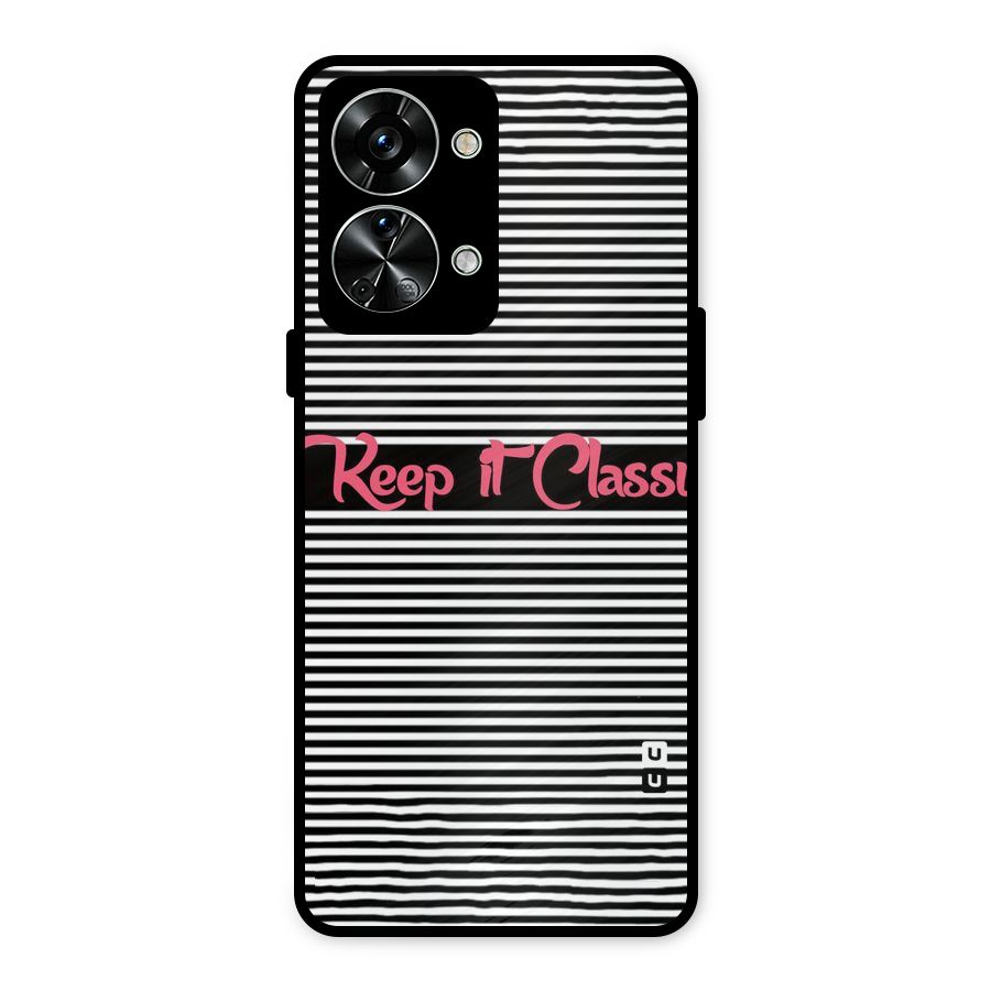 Keep It Classy Metal Back Case for OnePlus Nord 2T