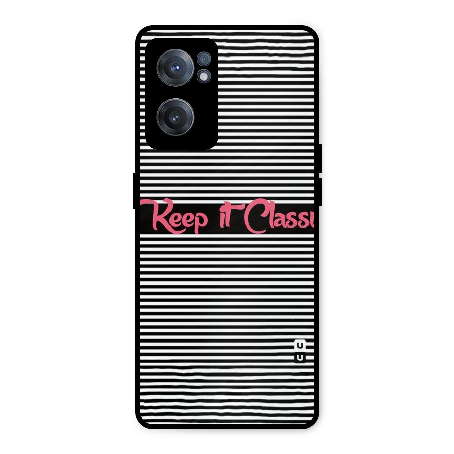 Keep It Classy Metal Back Case for OnePlus Nord CE 2 5G