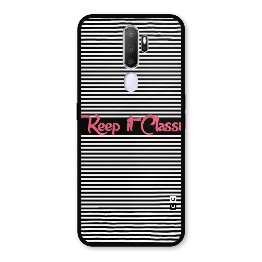 Keep It Classy Metal Back Case for Oppo A9 (2020)