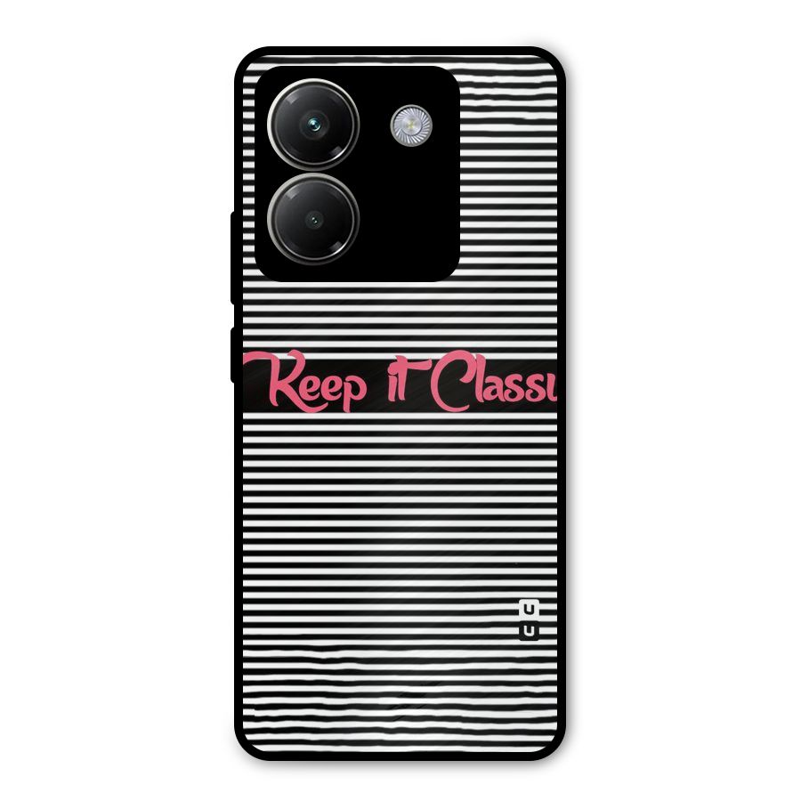 Keep It Classy Metal Back Case for Poco M7 Pro 5G