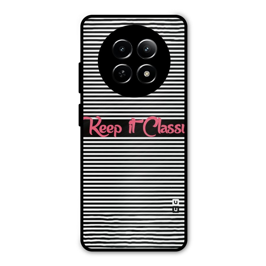 Keep It Classy Metal Back Case for Realme 12x 5G