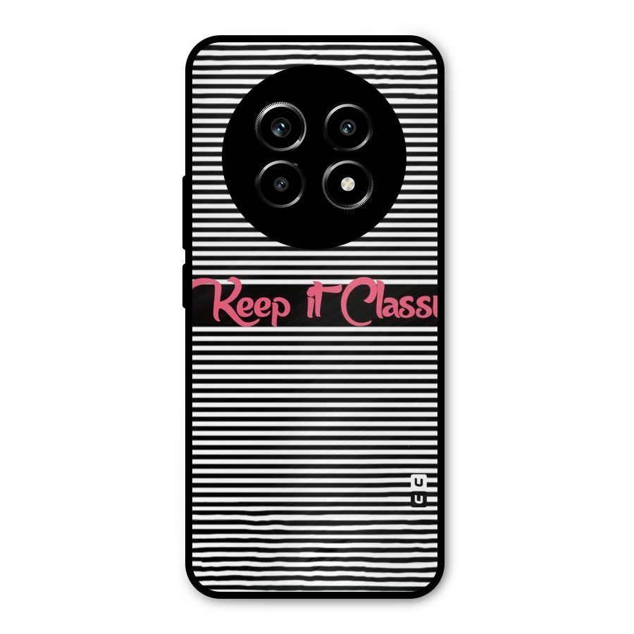 Keep It Classy Metal Back Case for Realme 13 Pro