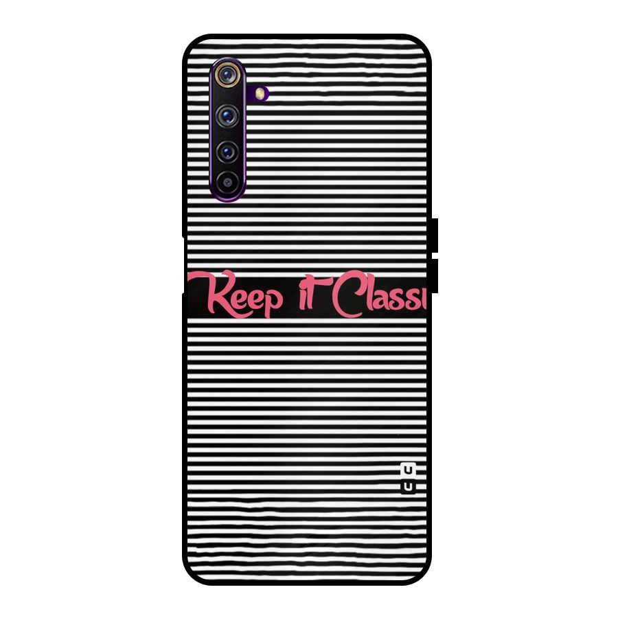 Keep It Classy Metal Back Case for Realme 6 Pro