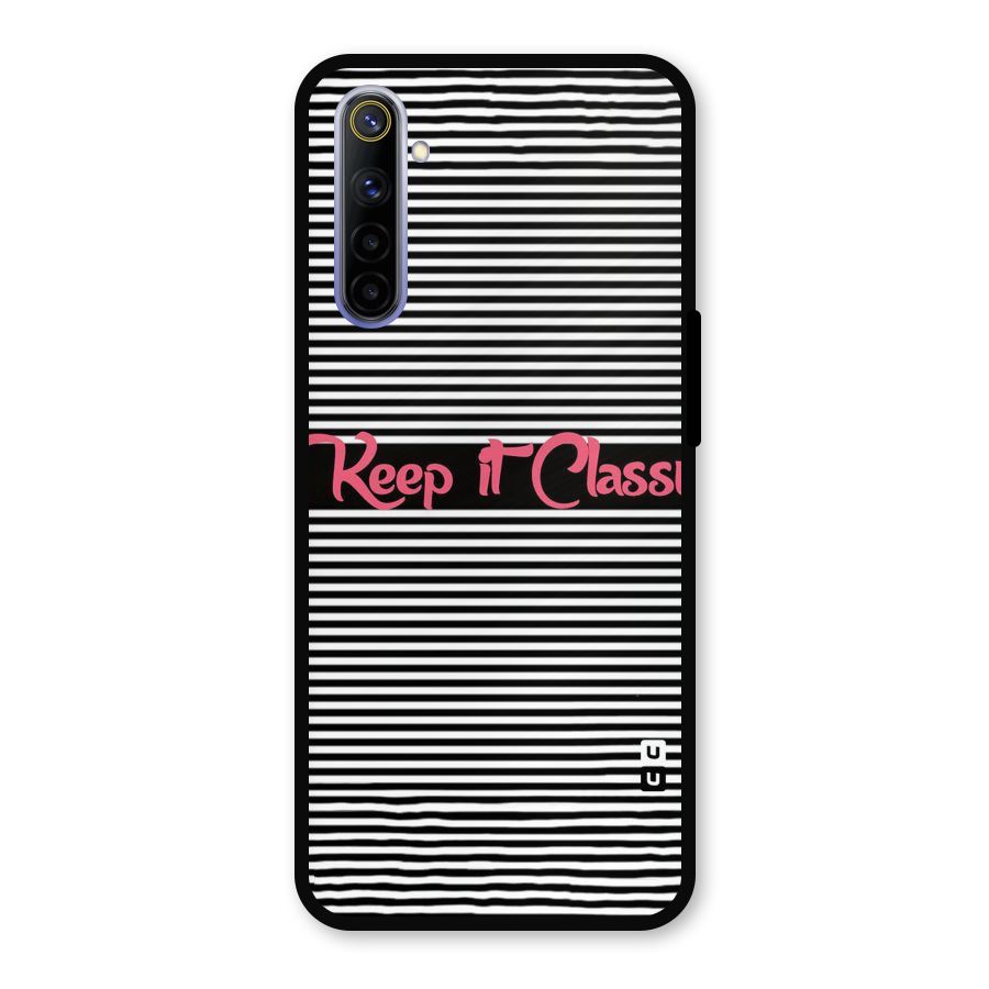 Keep It Classy Metal Back Case for Realme 6i
