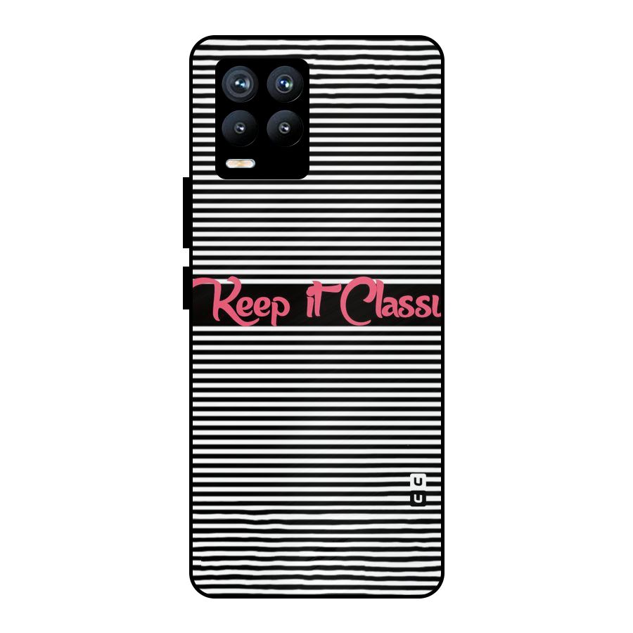 Keep It Classy Metal Back Case for Realme 8