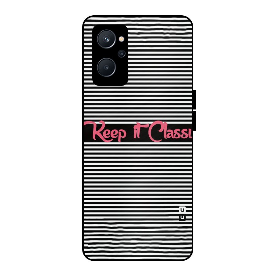 Keep It Classy Metal Back Case for Realme 9i 5G