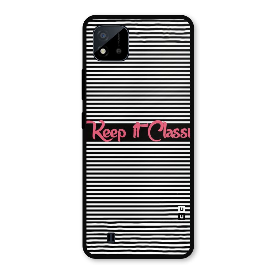 Keep It Classy Metal Back Case for Realme C11 2021