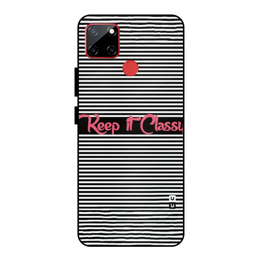 Keep It Classy Metal Back Case for Realme C12