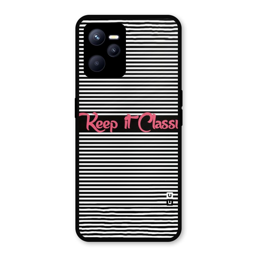 Keep It Classy Metal Back Case for Realme C35