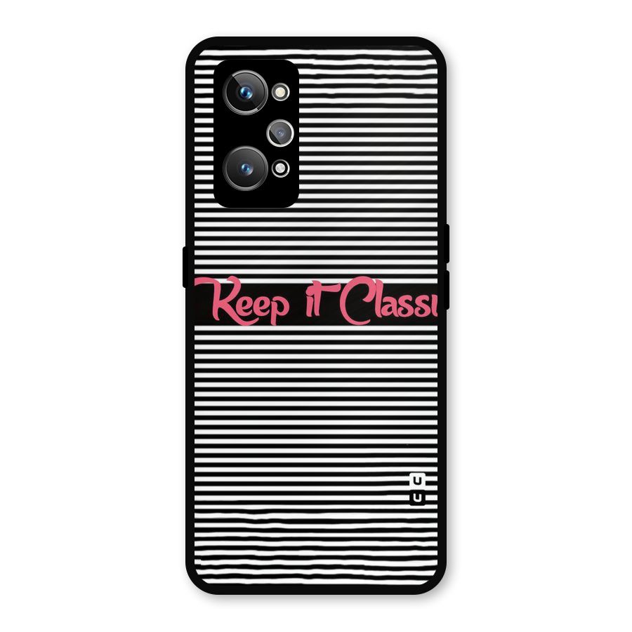 Keep It Classy Metal Back Case for Realme GT Neo2