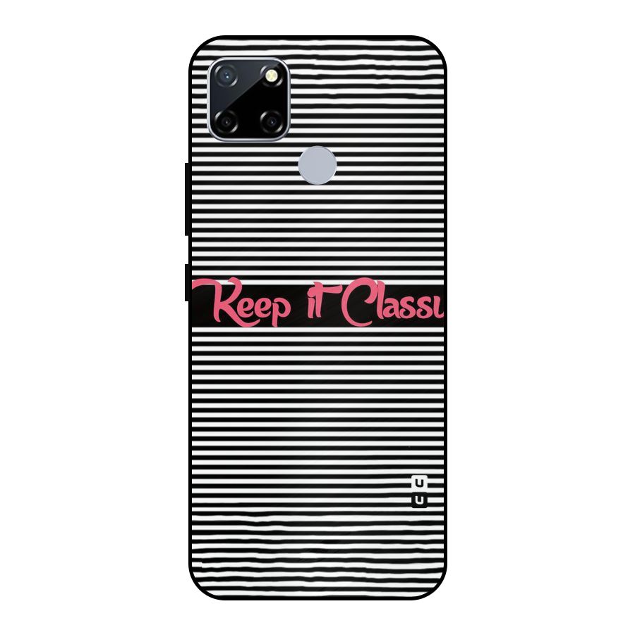 Keep It Classy Metal Back Case for Realme Narzo 20