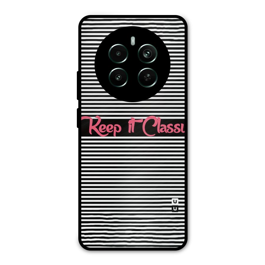 Keep It Classy Metal Back Case for Realme Narzo 70 Pro