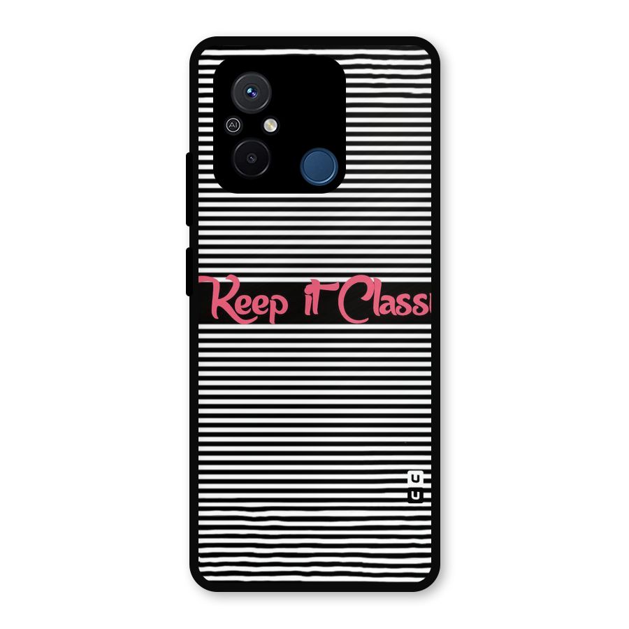 Keep It Classy Metal Back Case for Redmi 12C
