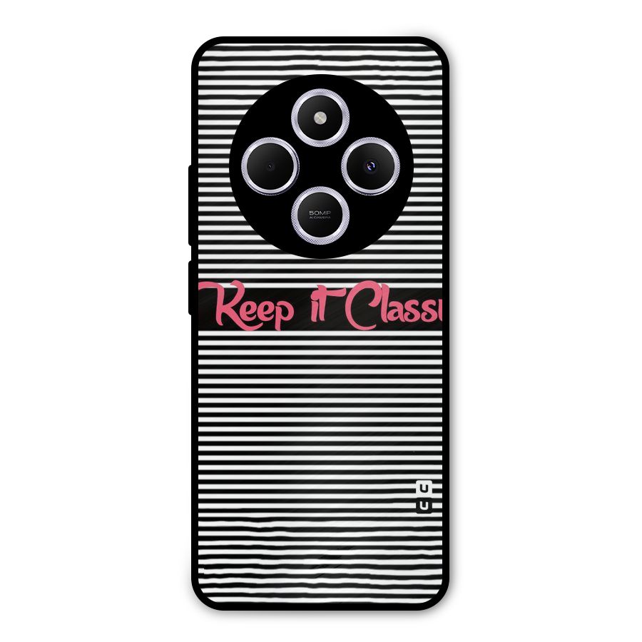 Keep It Classy Metal Back Case for Redmi A4