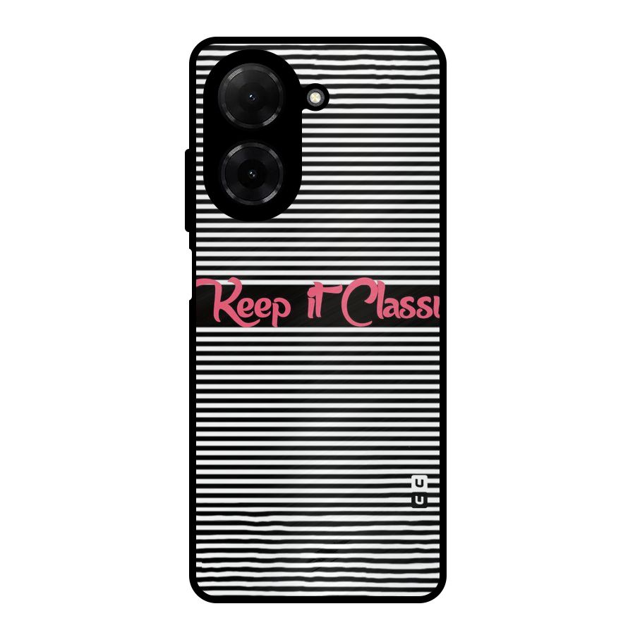 Keep It Classy Metal Back Case for Redmi A5 4G