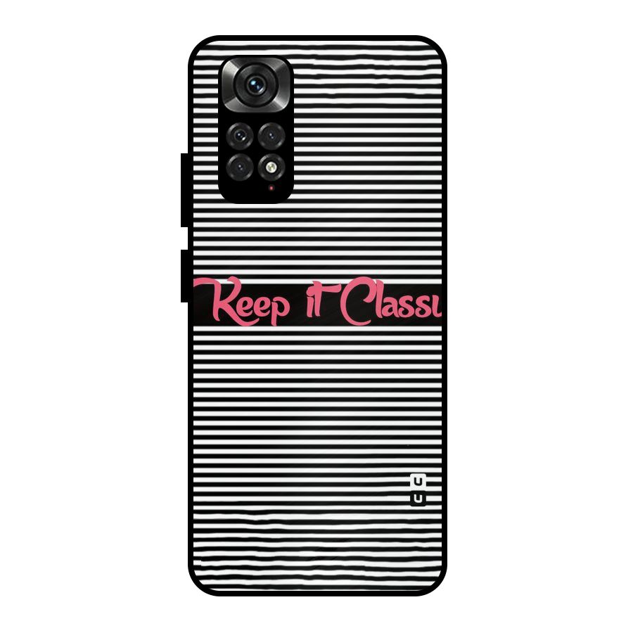 Keep It Classy Metal Back Case for Redmi Note 11 Pro Plus 5G