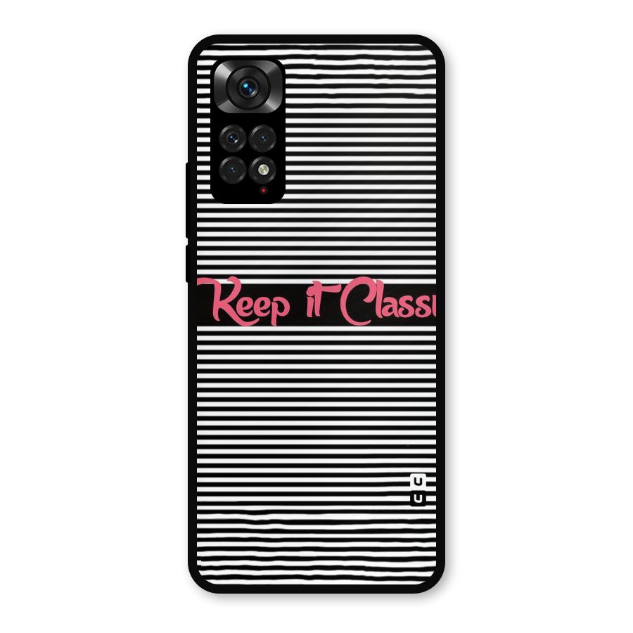 Keep It Classy Metal Back Case for Redmi Note 11s