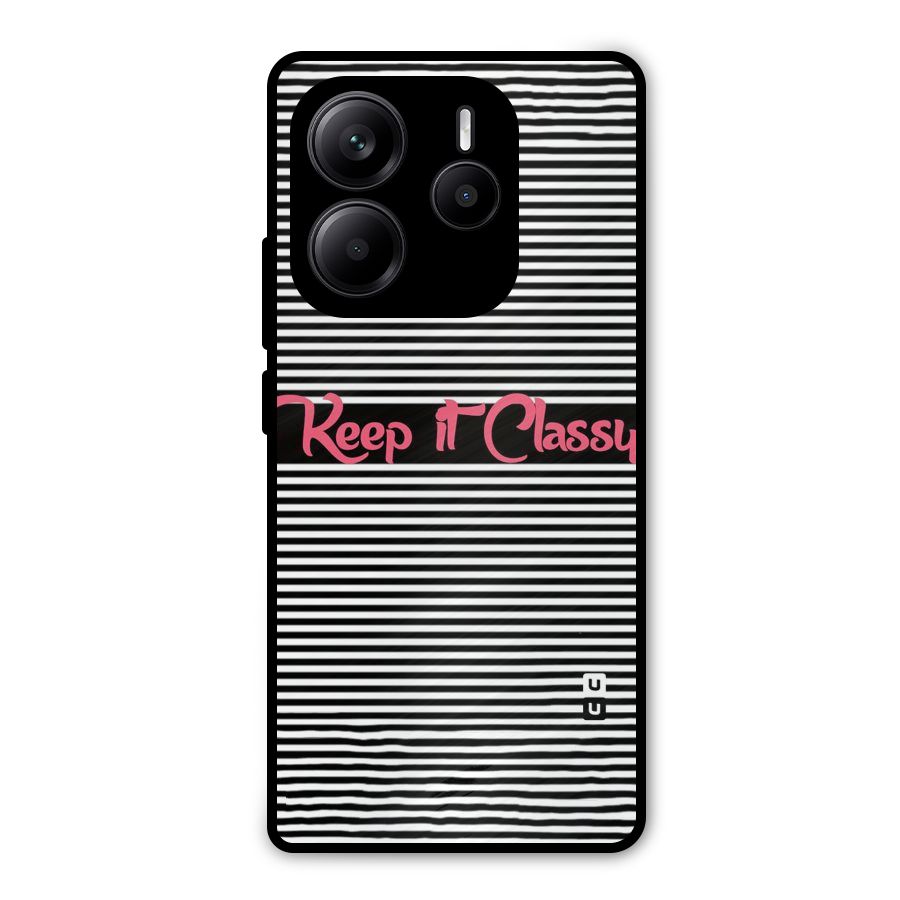Keep It Classy Metal Back Case for Redmi Note 14 5G