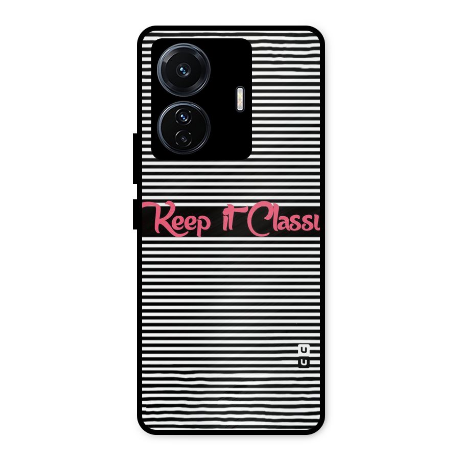 Keep It Classy Metal Back Case for Vivo T1 Pro