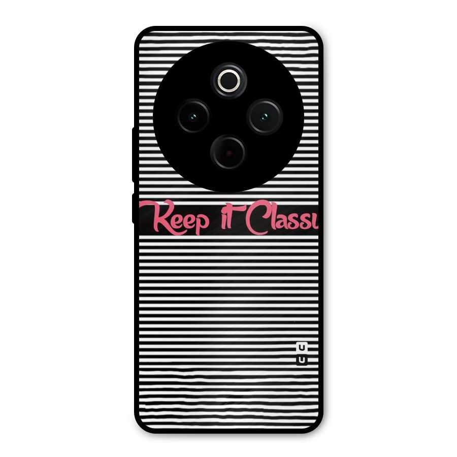 Keep It Classy Metal Back Case for Vivo T4