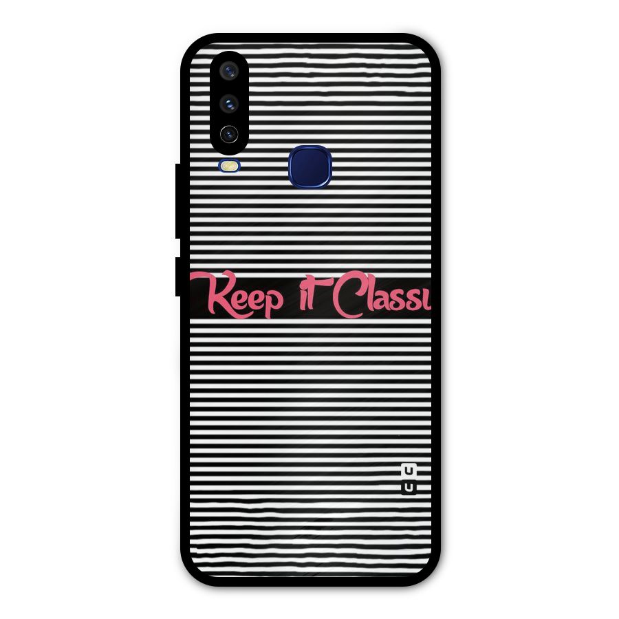 Keep It Classy Metal Back Case for Vivo Y15