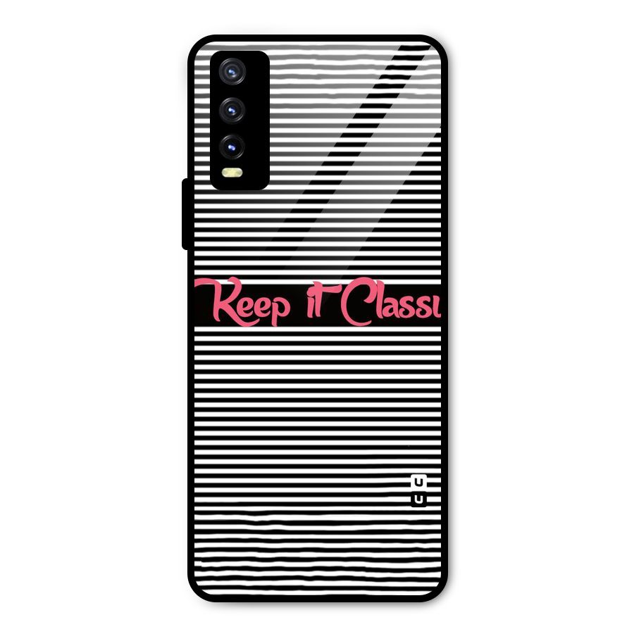 Keep It Classy Metal Back Case for Vivo Y20g