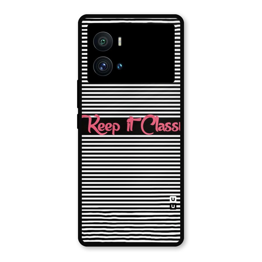 Keep It Classy Metal Back Case for iQOO 9 Pro