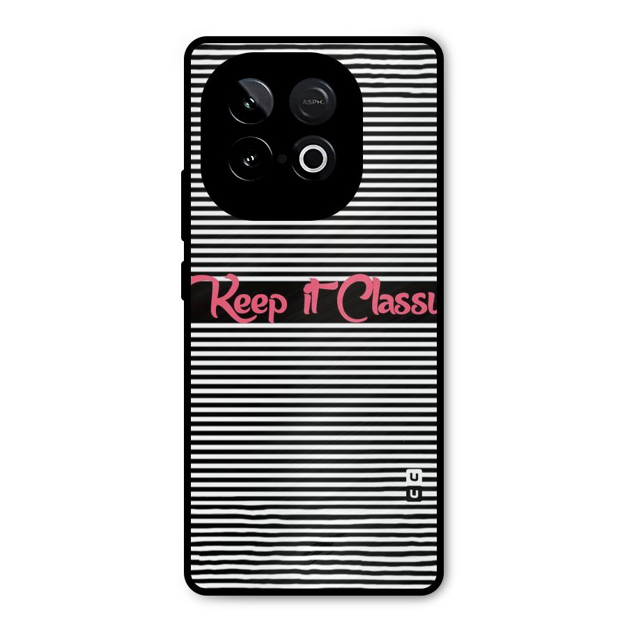 Keep It Classy Metal Back Case for iQOO Neo 10