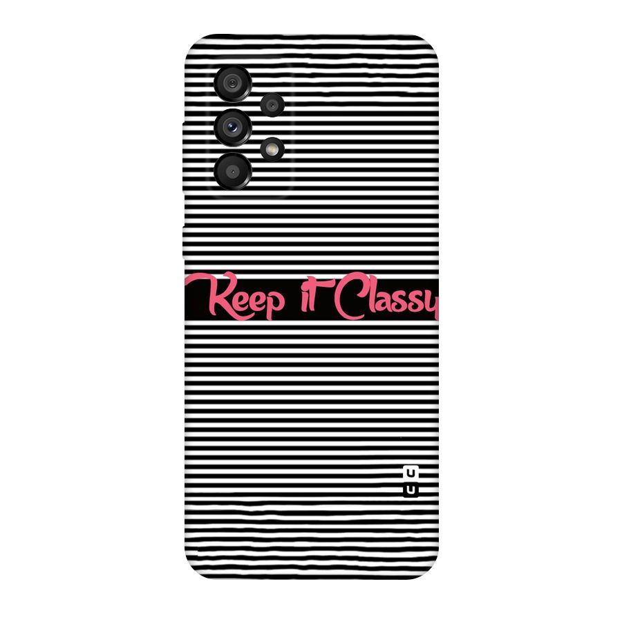 Keep It Classy Original Polycarbonate Back Case for Galaxy A73 5G