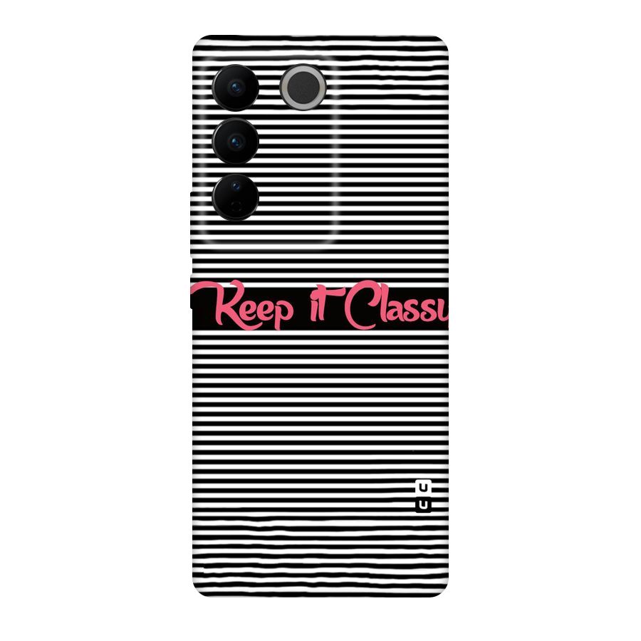 Keep It Classy Original Polycarbonate Back Case for Vivo V27