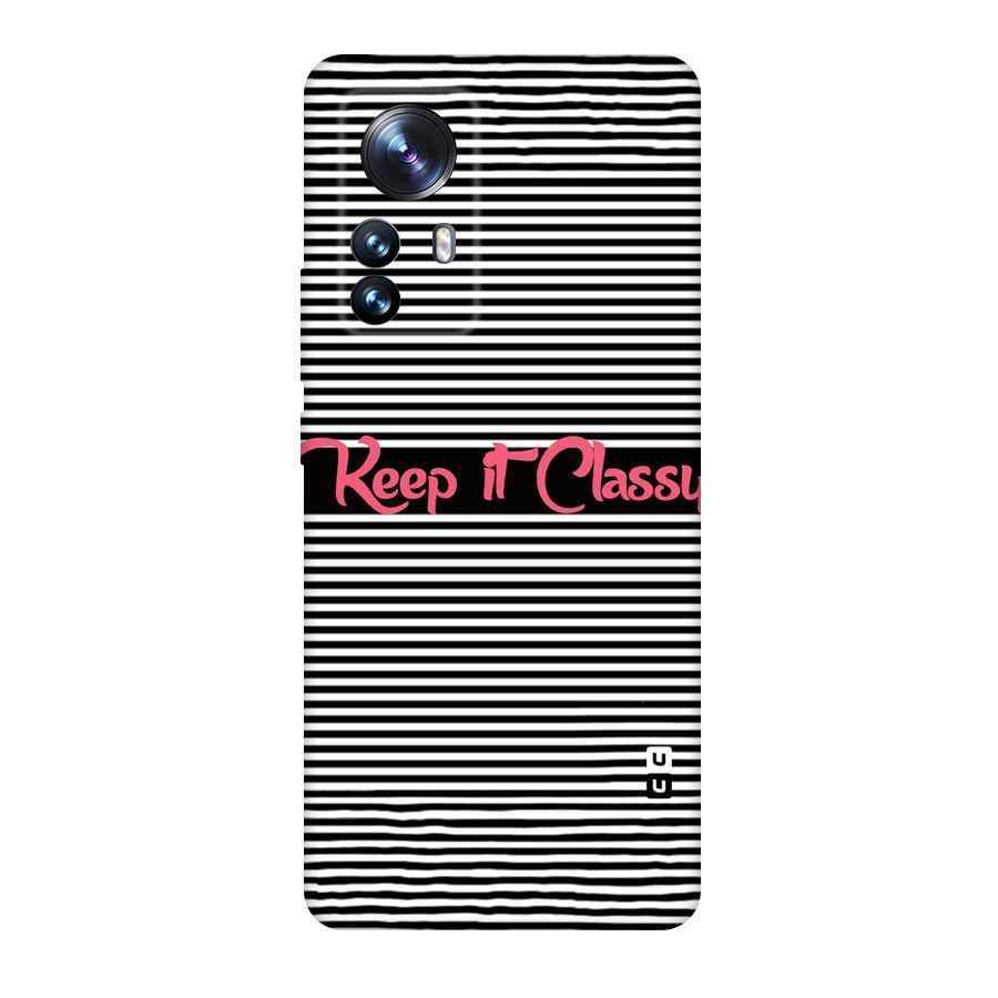 Keep It Classy Original Polycarbonate Back Case for Xiaomi 12 Pro