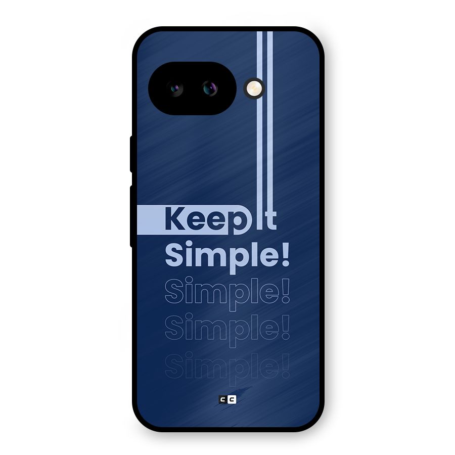 Keep It Simple Metal Back Case for Google Pixel 9a