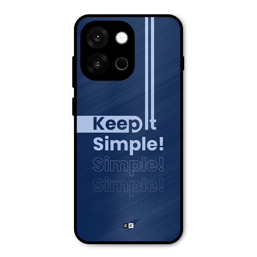 Keep It Simple Metal Back Case for OnePlus 13s