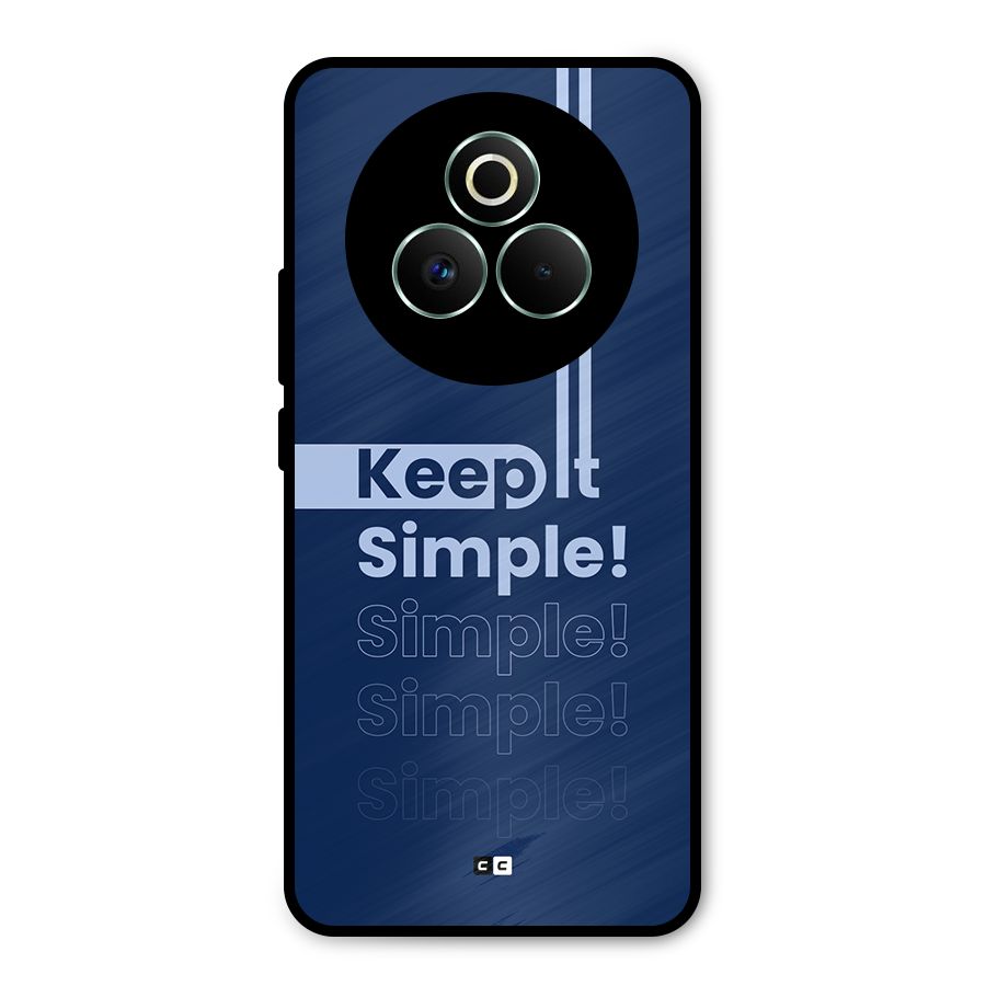 Keep It Simple Metal Back Case for Realme P3 Pro