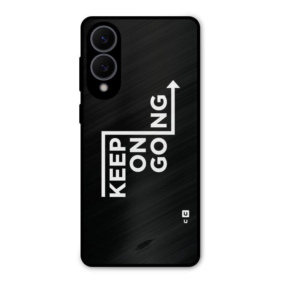 Keep On Going Metal Back Case for Galaxy S25 Edge
