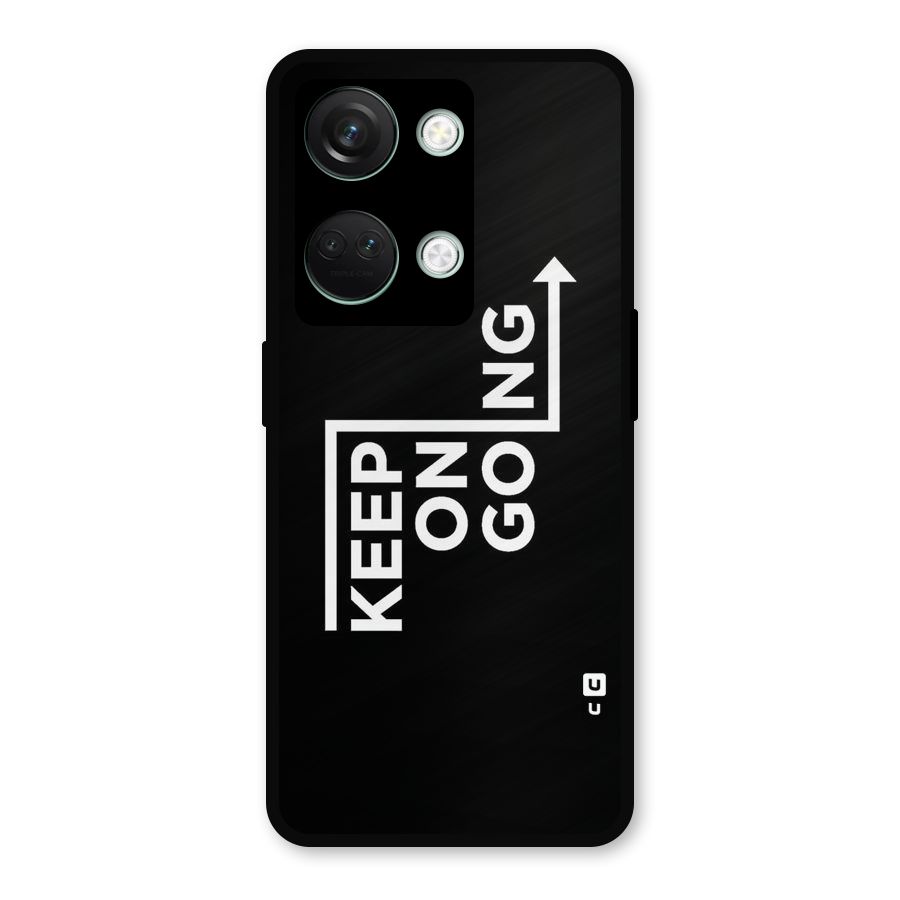 Keep On Going Metal Back Case for OnePlus Nord 3