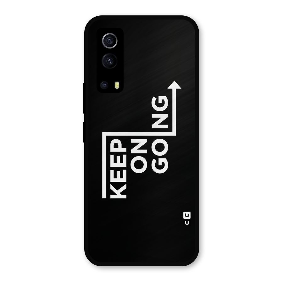 Keep On Going Metal Back Case for iQOO Z3