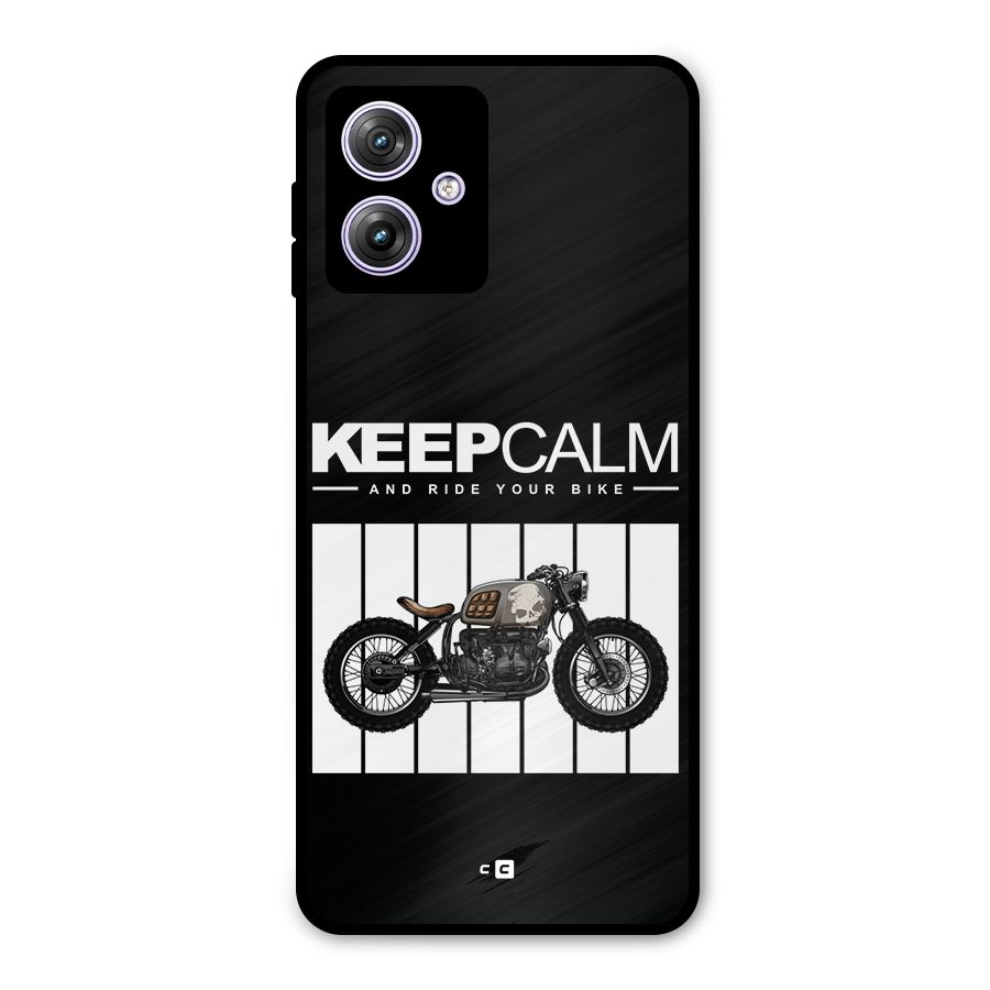 Keeps Calm Metal Back Case for Moto G64